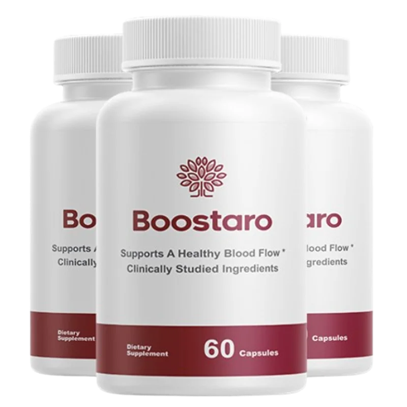 Boostaro Natural Men's Wellness Formula — 3 Bottle / 90 Day Pack